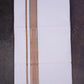 FD-137 W/D DHOTI 3.80 MTR-Brown