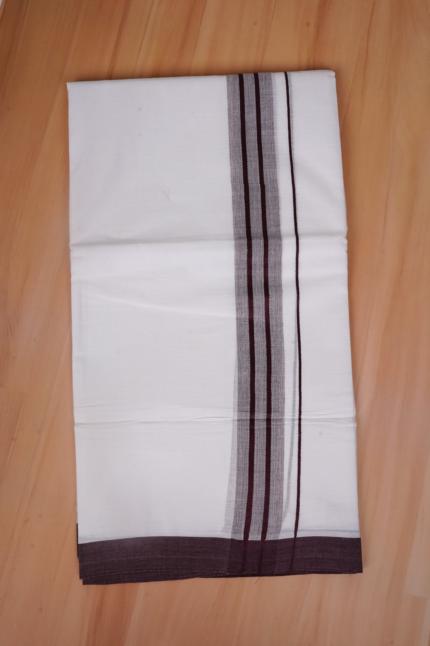 FCD-567 W/D DHOTI 3.80 MTR - Coffee Brown