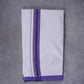 KERALOOM FINISH COTTON 326 W/D DHOTI 3.80 MTR - Dark Blue