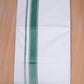 FCD-598 W/D DHOTI 3.80 MTR - Green