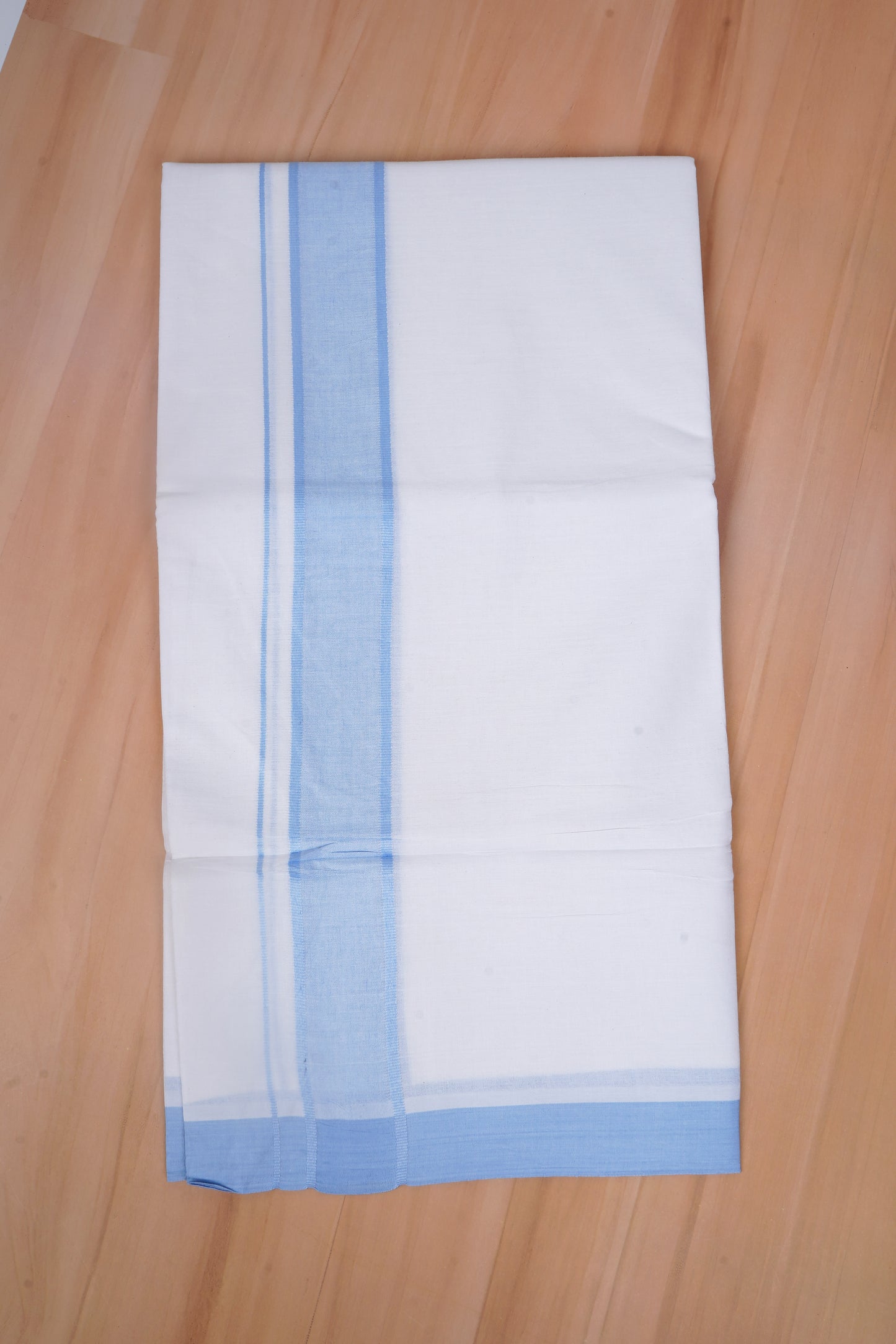 FCD-597 W/D DHOTI 3.80 MTR - Blue