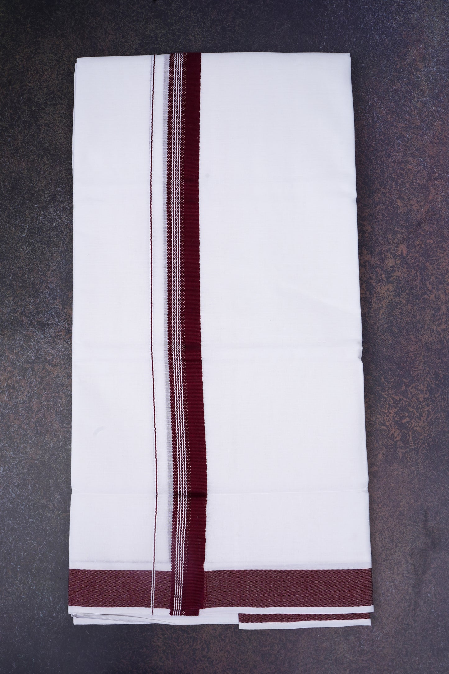 FCD-362 W/D DHOTI 3.80 MTR-Maroon