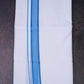 FD-91 W/D DHOTI 3.80 MTR-Blue