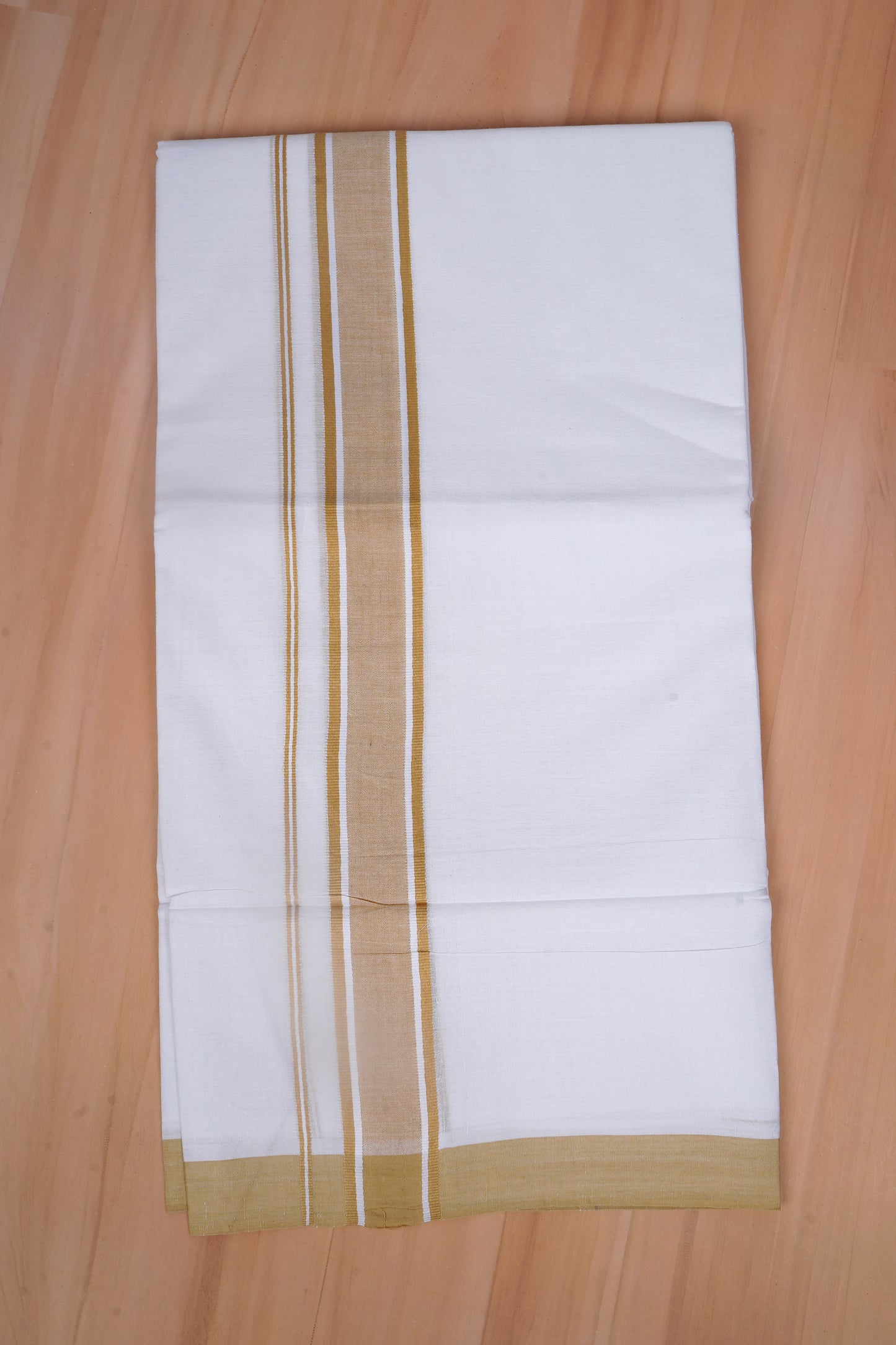 FCD-573 W/D DHOTI 3.80 MTR - Brown