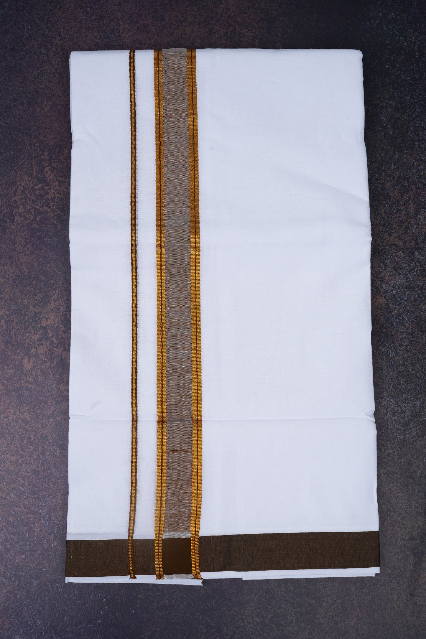 FD-172 W/D DHOTI 3.80 MTR- D gray