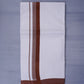KERALOOM FINISH COTTON 332 W/D DHOTI 3.80 MTR - Maroon