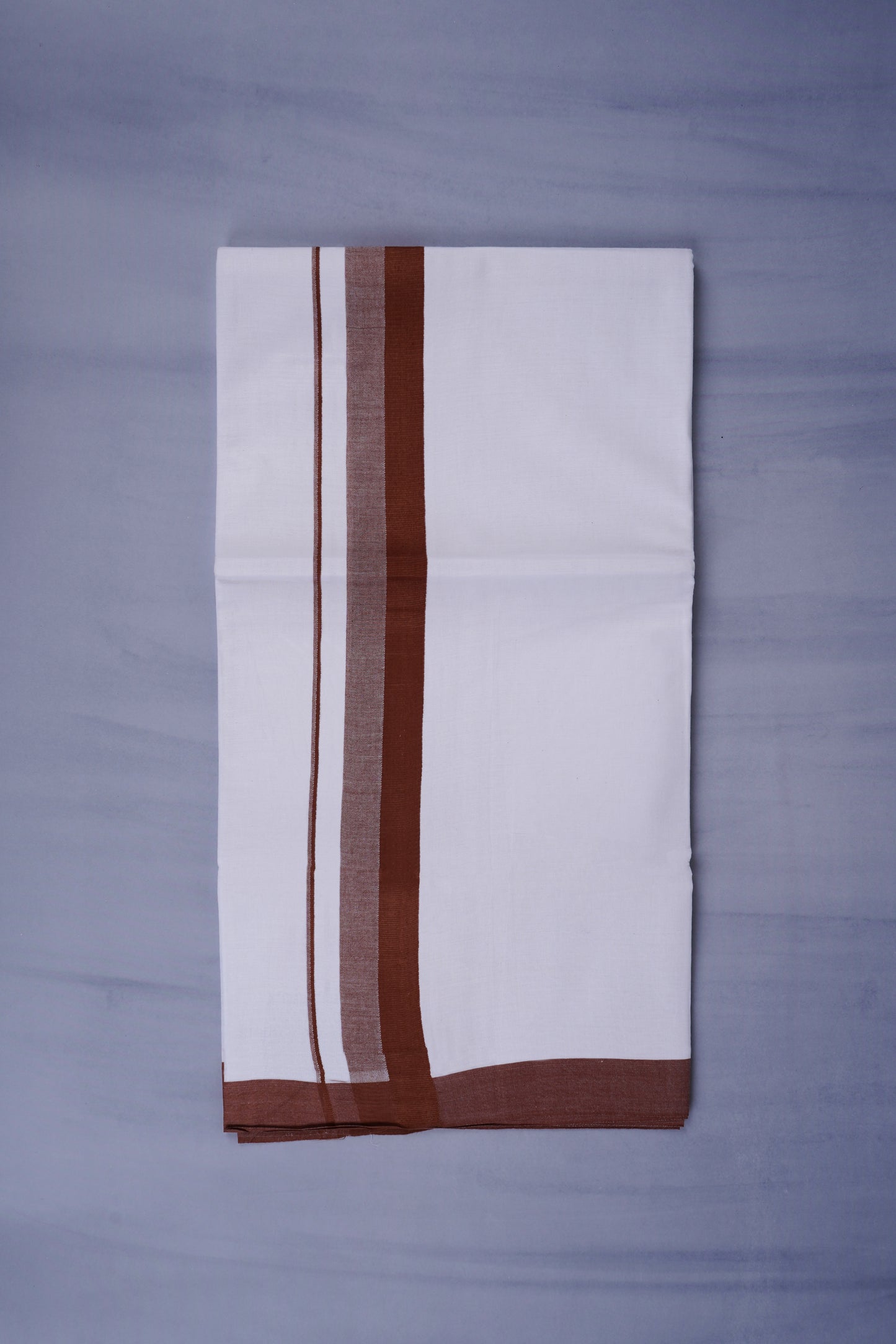KERALOOM FINISH COTTON 332 W/D DHOTI 3.80 MTR - Maroon