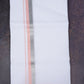 FD-168 W/D DHOTI 3.80 MTR-Pink