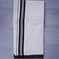 KERALOOM FINISH COTTON 331 W/D DHOTI 3.80 MTR - Black