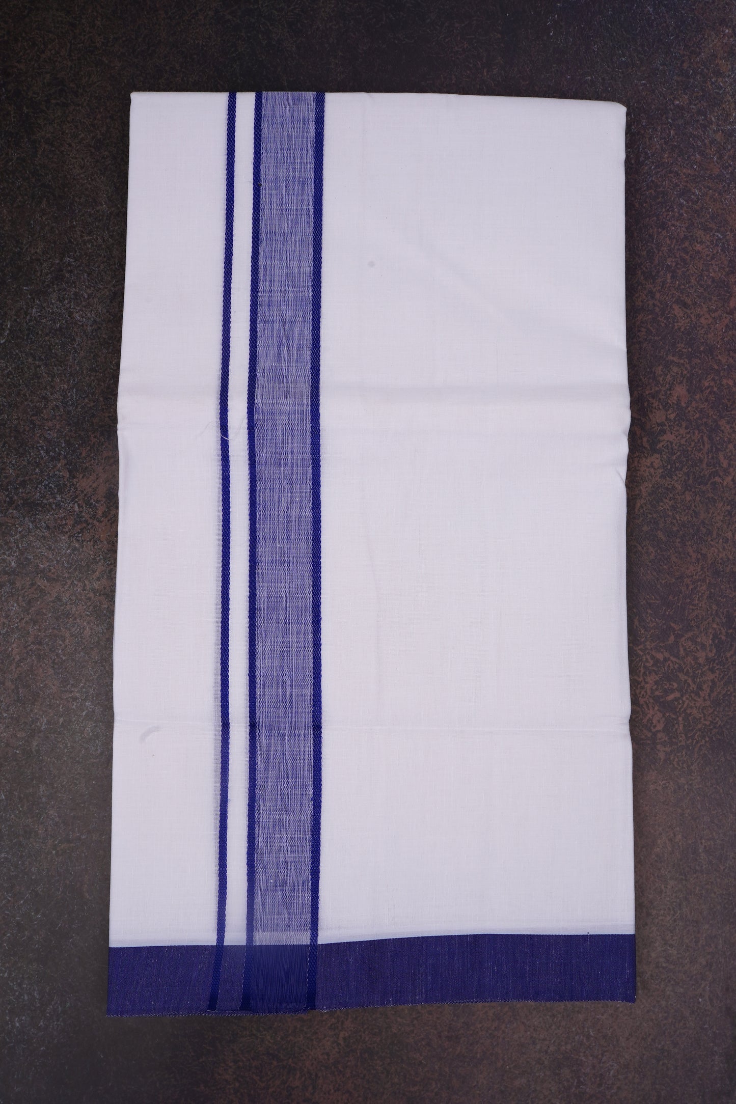 FD-108 W/D DHOTI 3.70 MTR-Blue