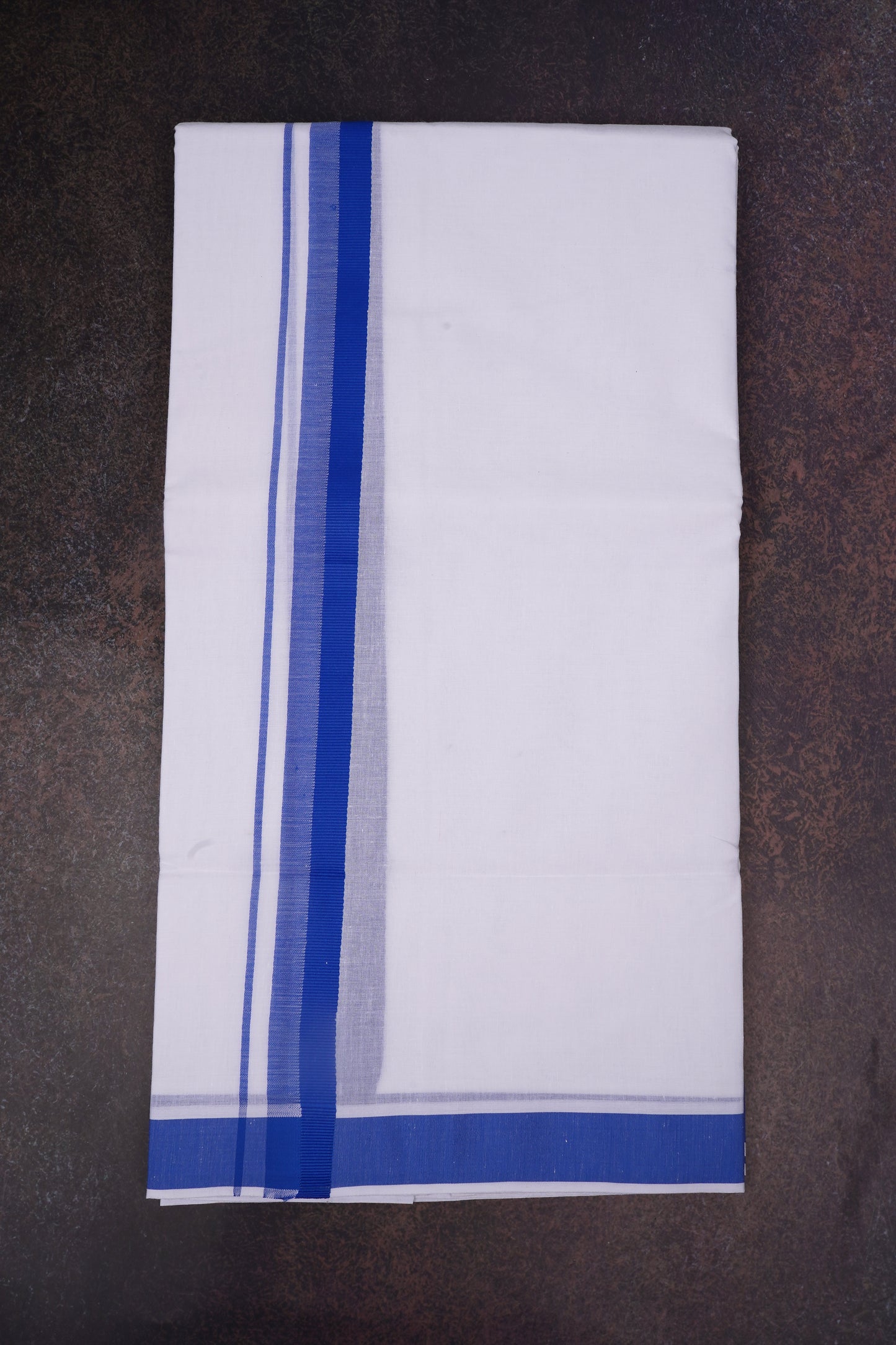 FD-155 W/D DHOTI 4.00 MTR-Blue