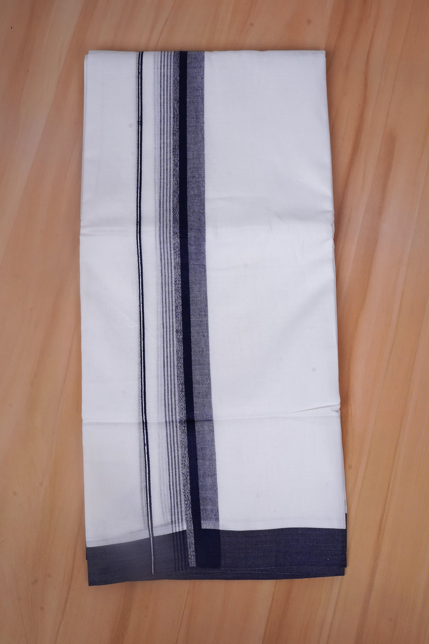 FCD-587 W/D DHOTI 3.80 MTR - Dark Blue
