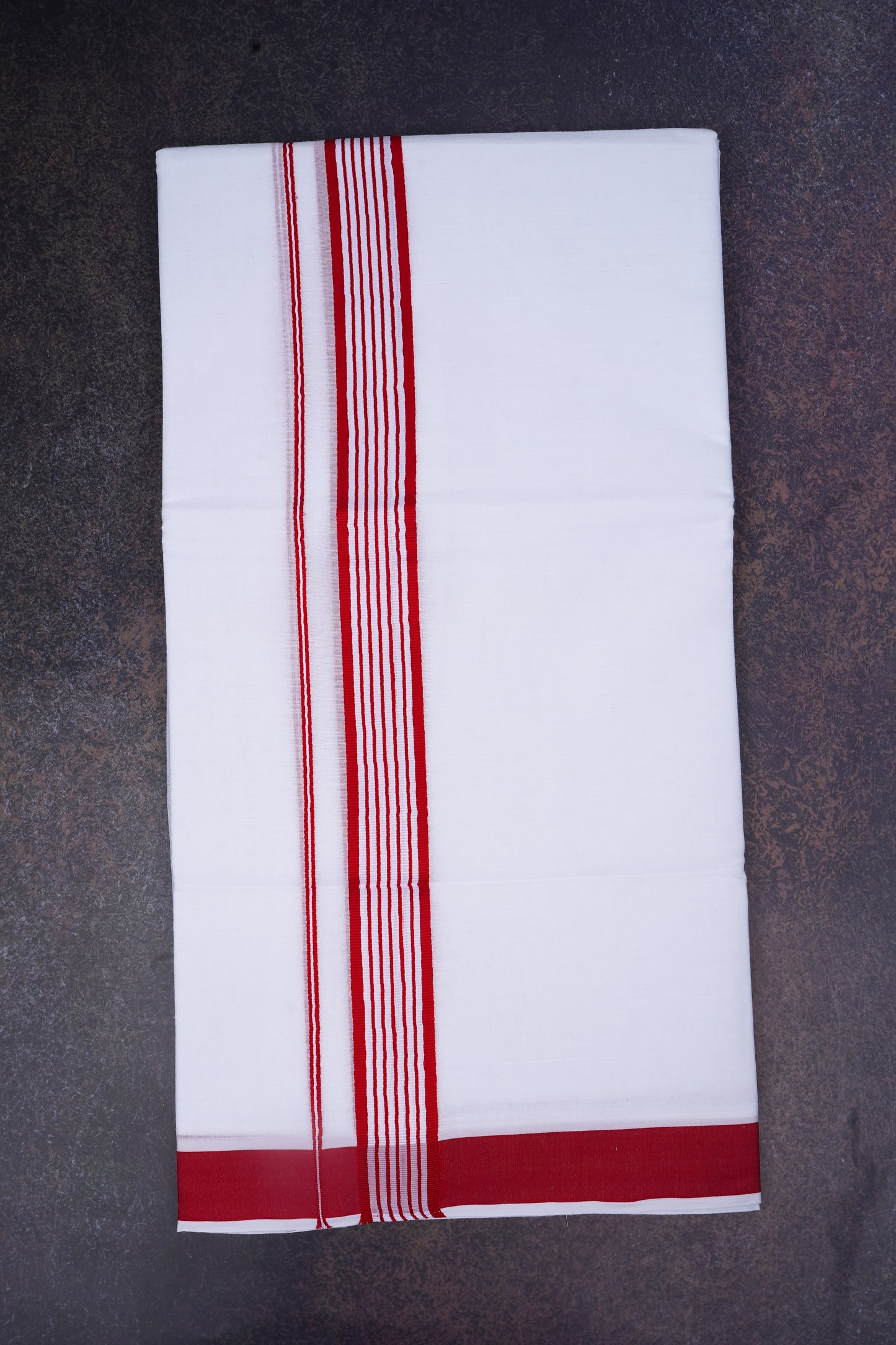 FD-158 W/D DHOTI 3.80 MTR-Dark Pink