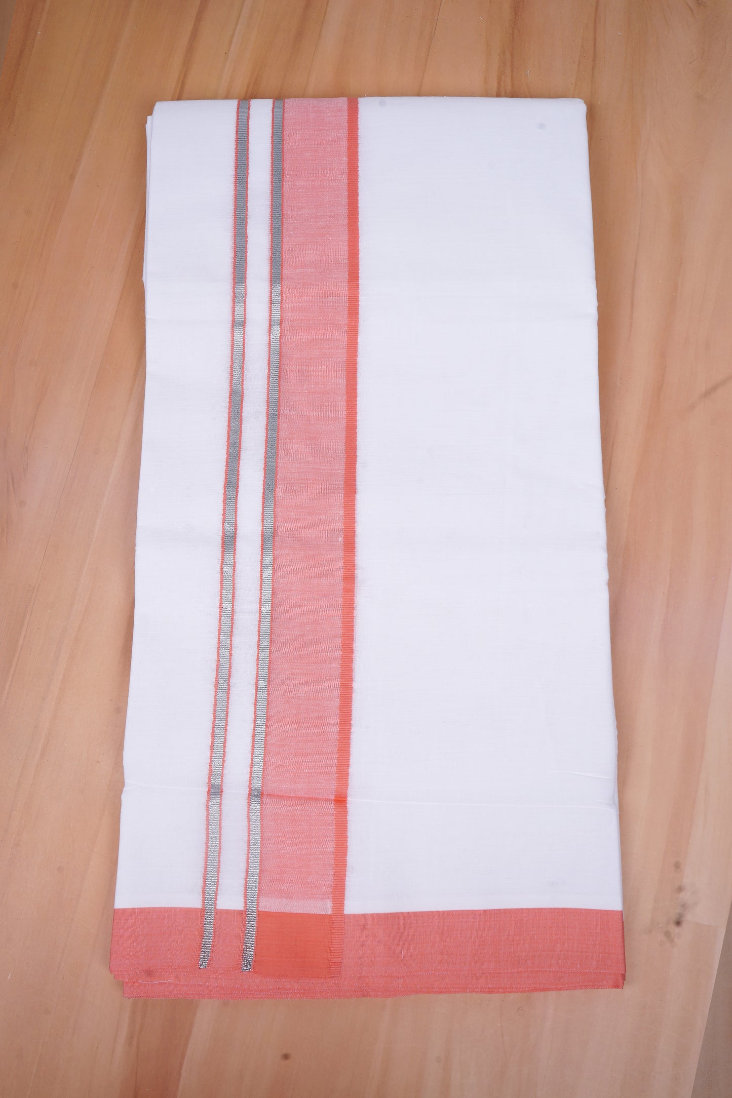 FCD-525 W/D DHOTI 3.80 MTR-LIght Pink