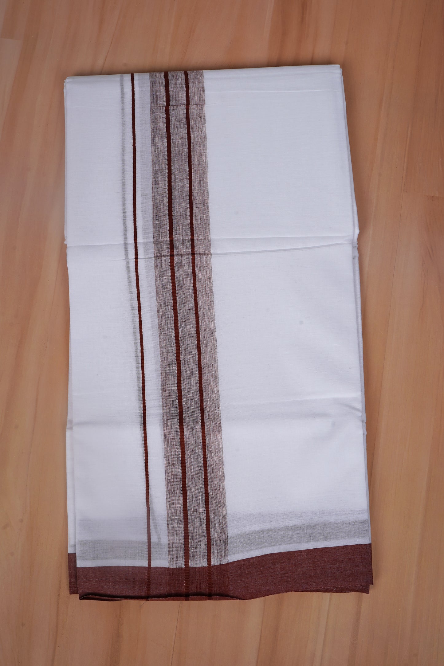 FCD-567 W/D DHOTI 3.80 MTR - Light Brown