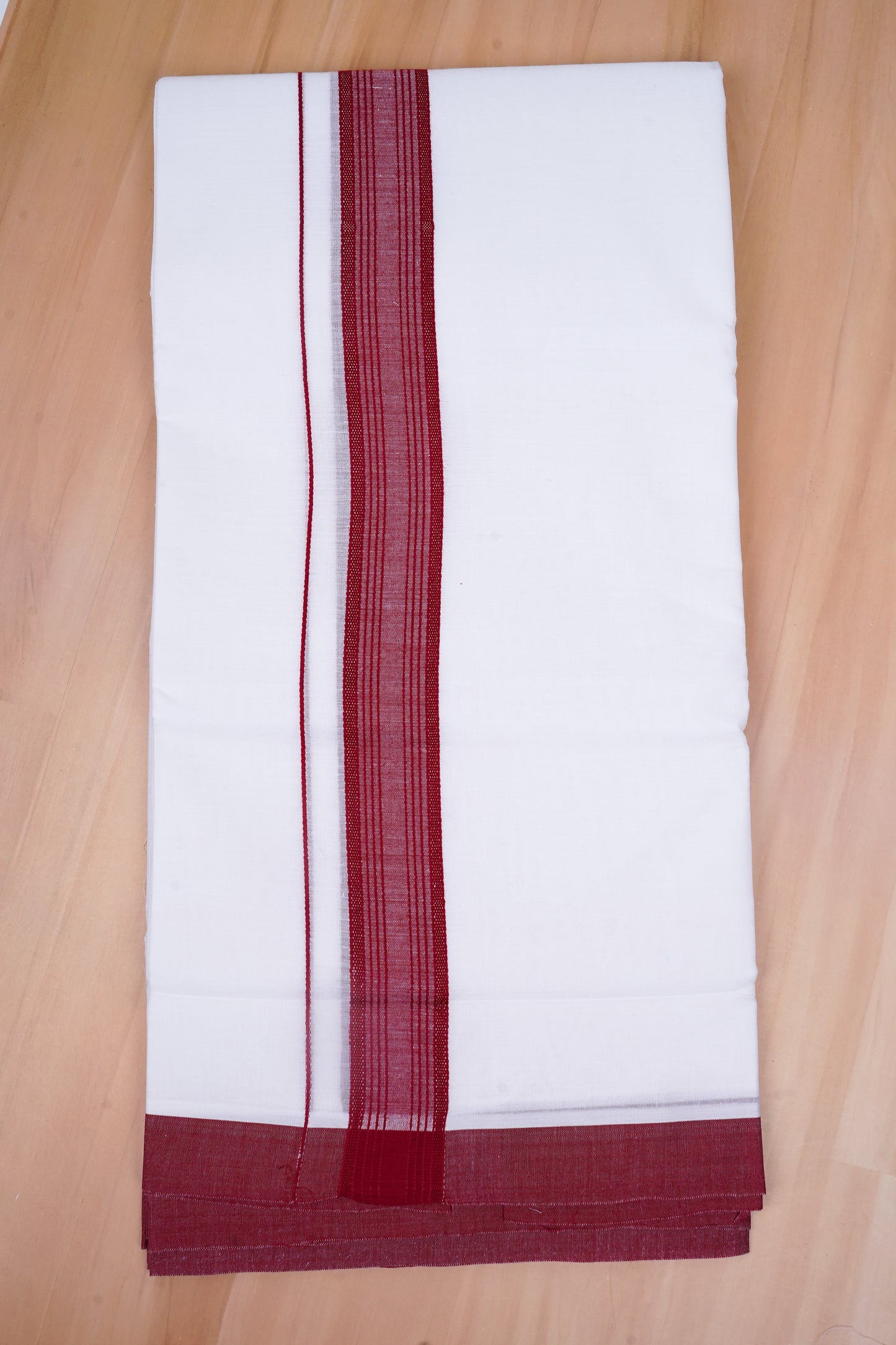 FCD-522 W/D DHOTI 3.80 MTR-Red 2