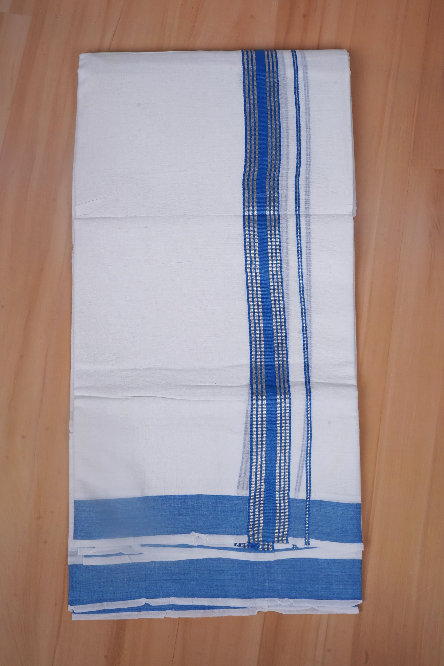 FCD-590 W/D DHOTI 3.80 MTR - L Blue