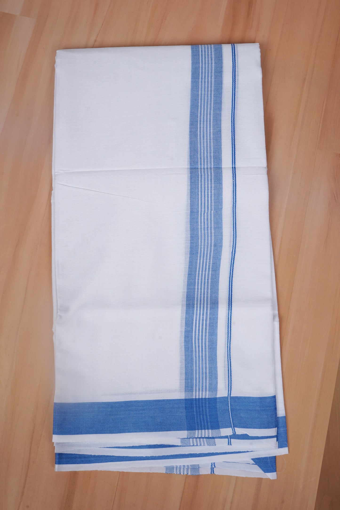 FCD-466 W/D DHOTI 3.80 MTR - Light Blue