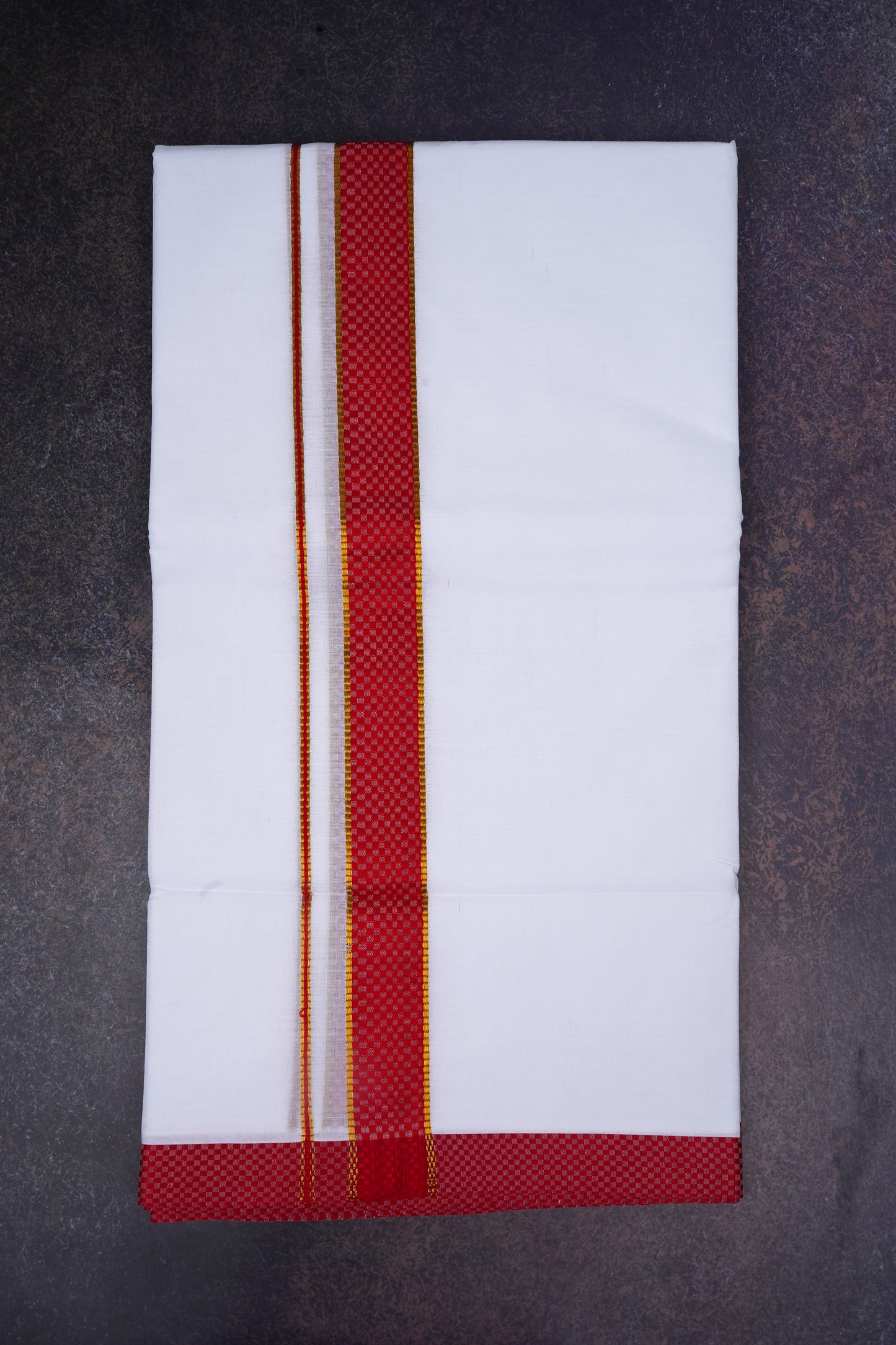 FD-200 W/D DHOTI 3.80 MTR-Red