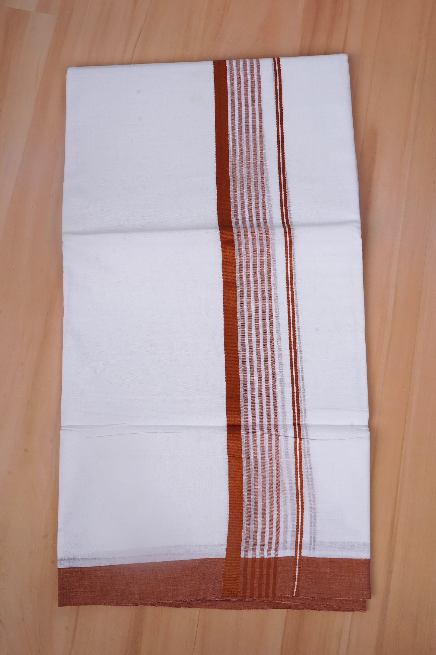 FCD-575 W/D DHOTI 3.80 MTR - Brown