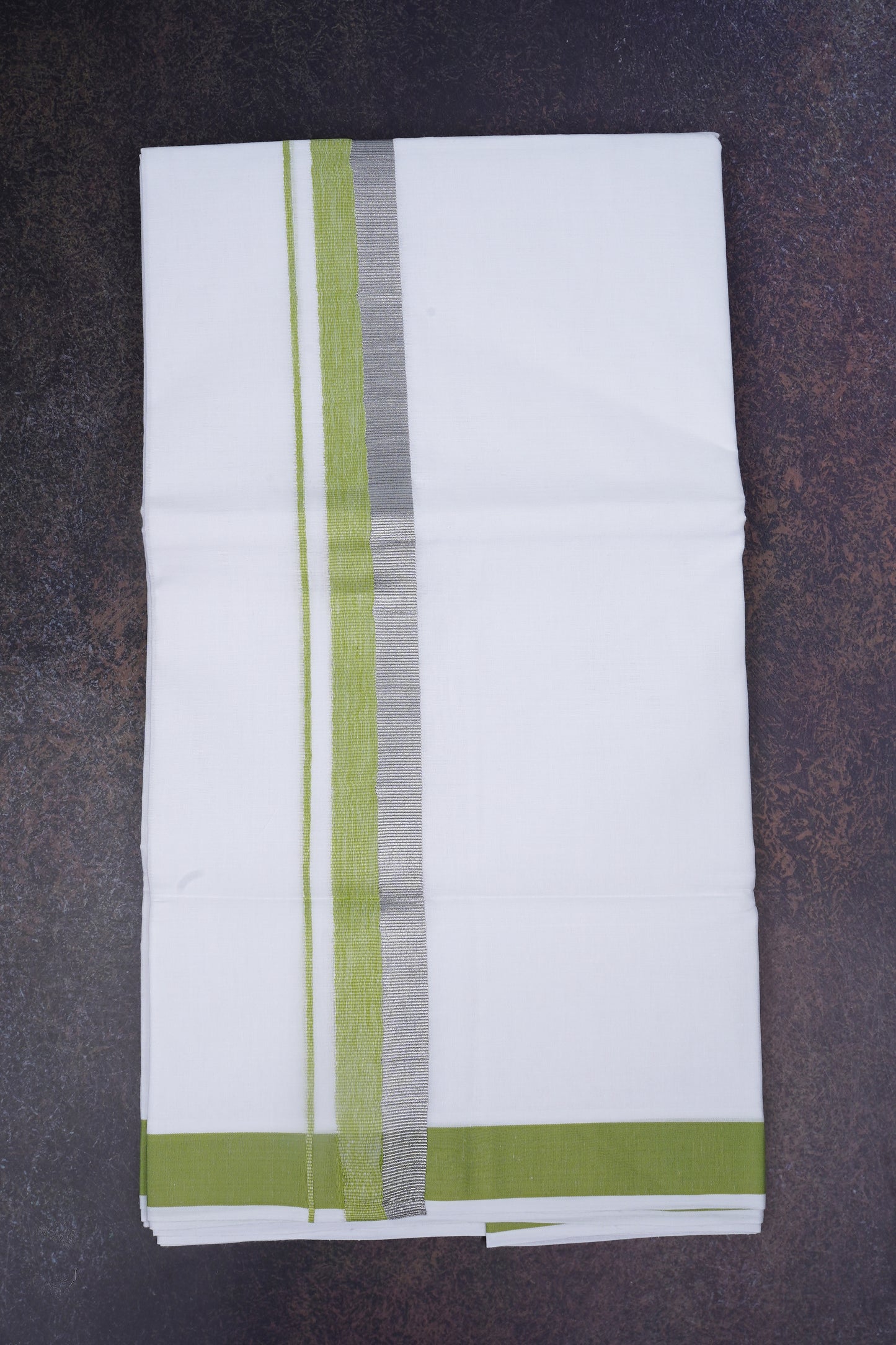 FD-168 W/D DHOTI 3.80 MTR-Green