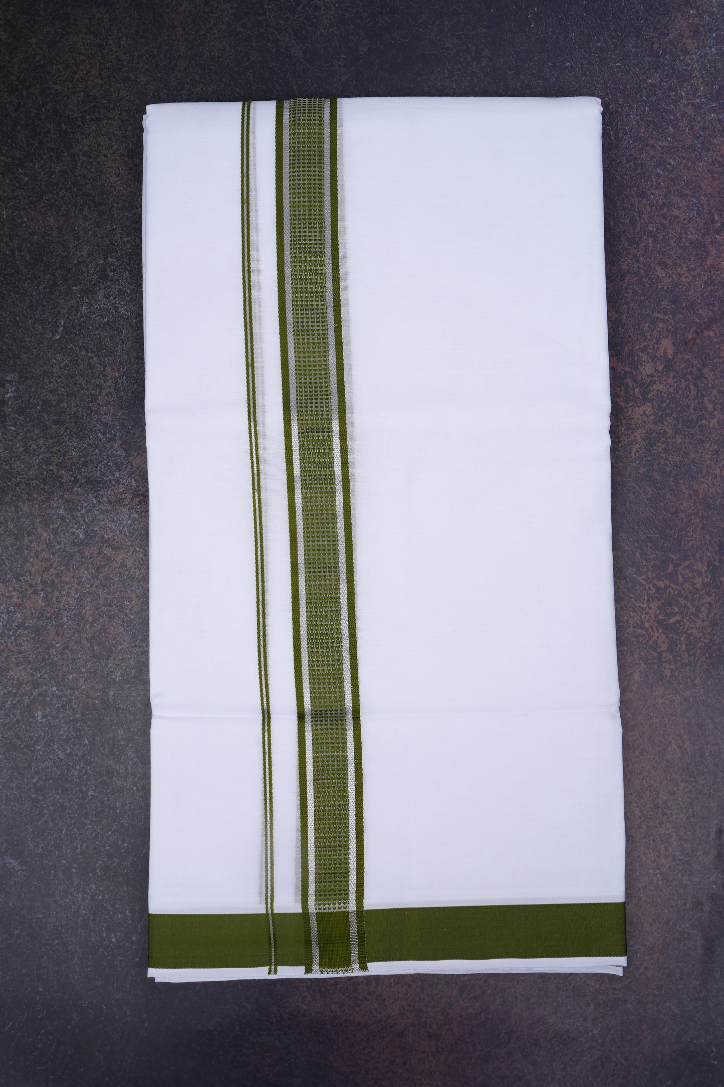 FD-167 W/D DHOTI 3.80 MTR-Green