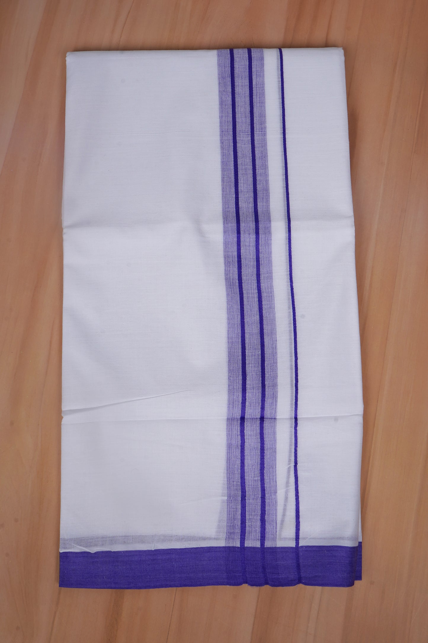 FCD-567 W/D DHOTI 3.80 MTR - Blue