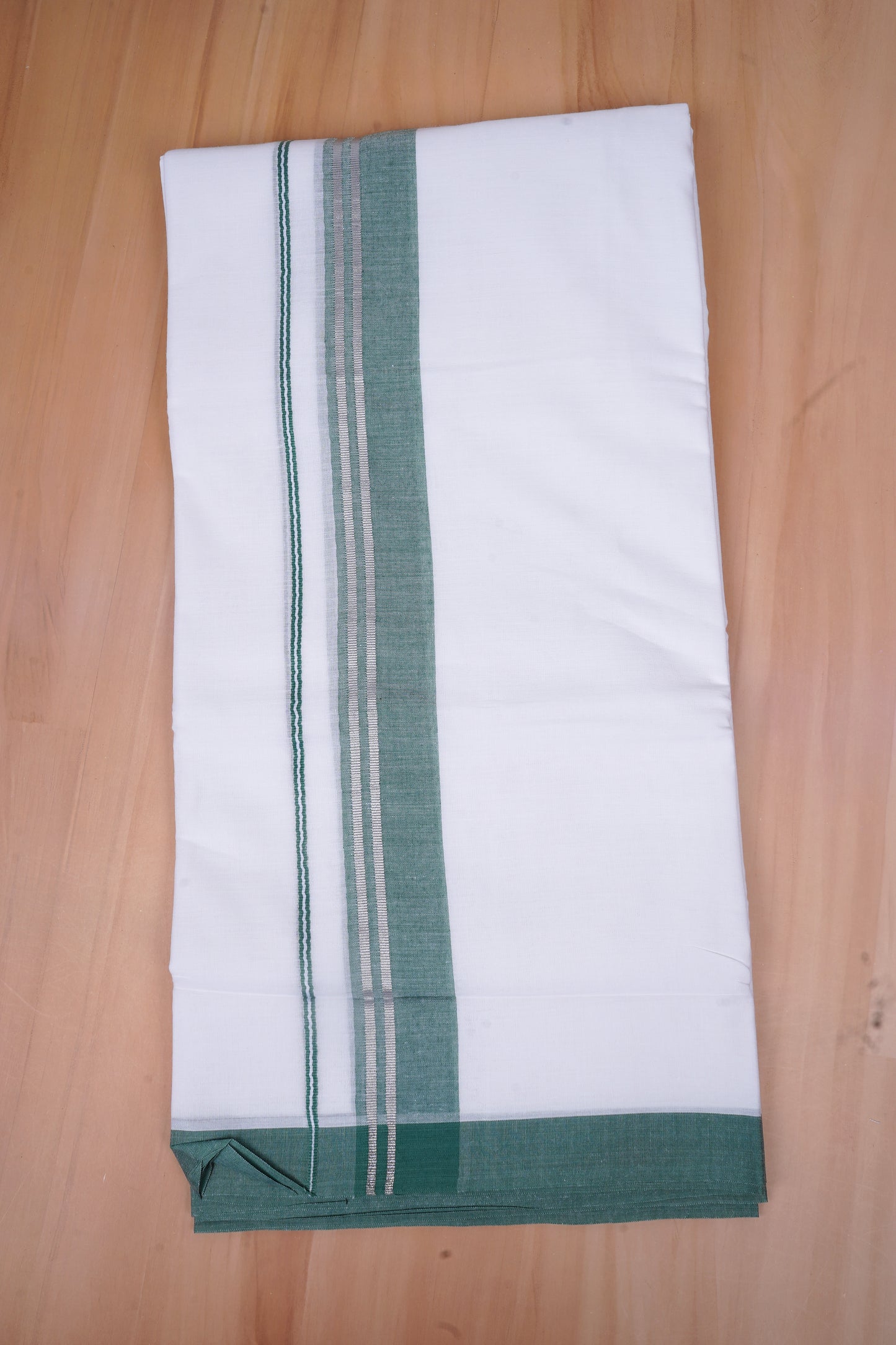 FCD-526 W/D DHOTI 3.80 MTR-Light Green