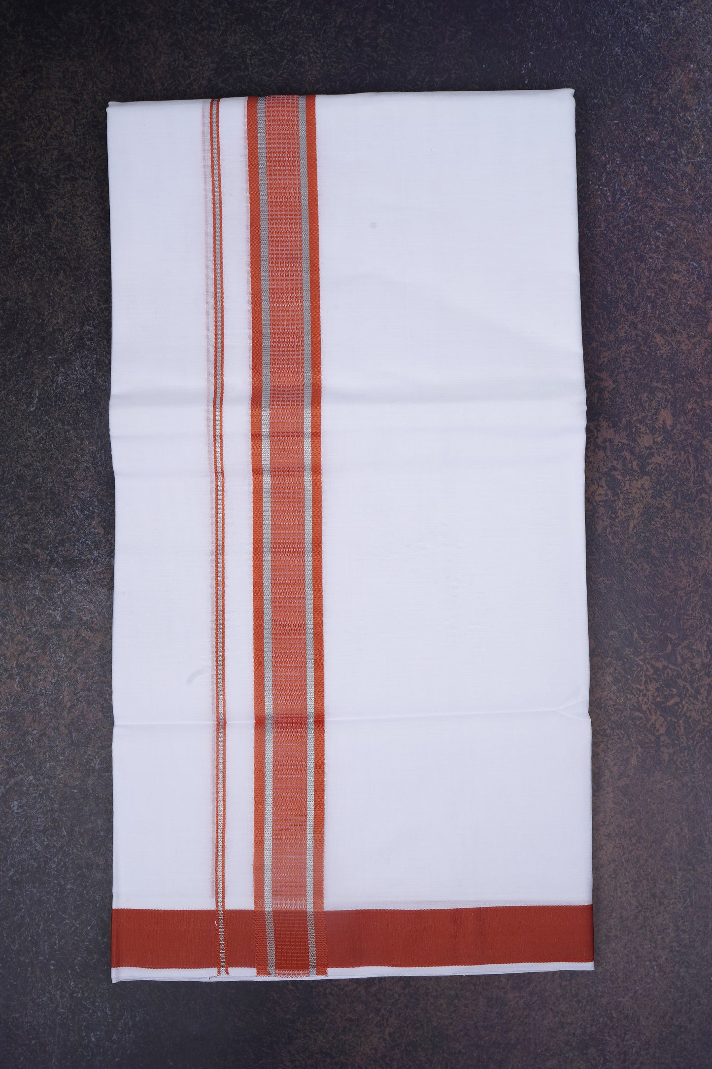 FD-167 W/D DHOTI 3.80 MTR-Orange