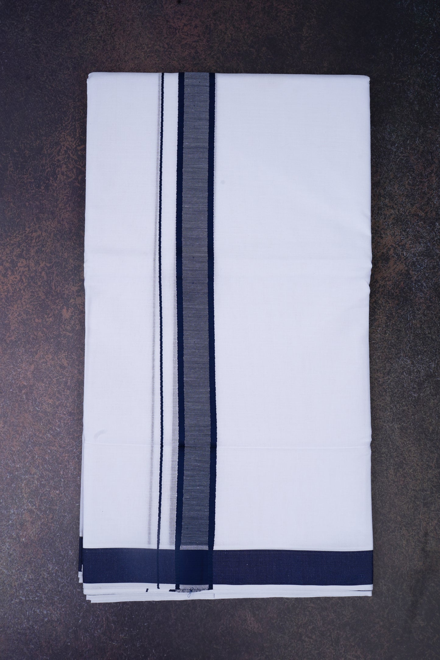 FD-91 W/D DHOTI 3.80 MTR-Dark Blue