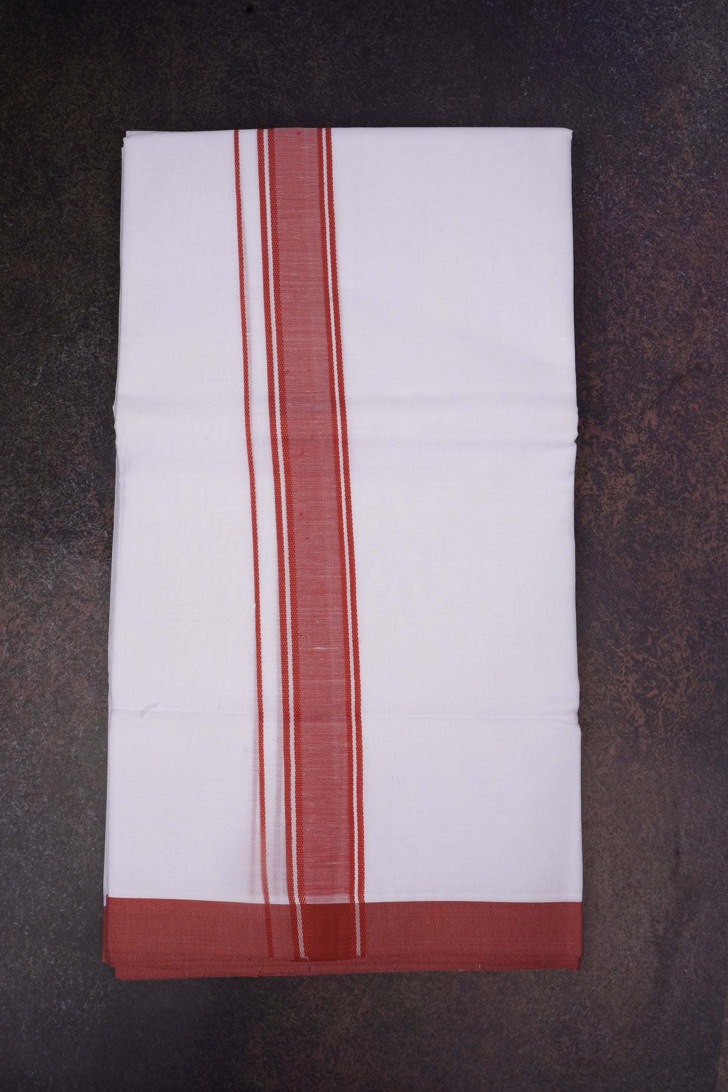 FD-116 W/D DHOTI 3.80 MTR-Light Brown
