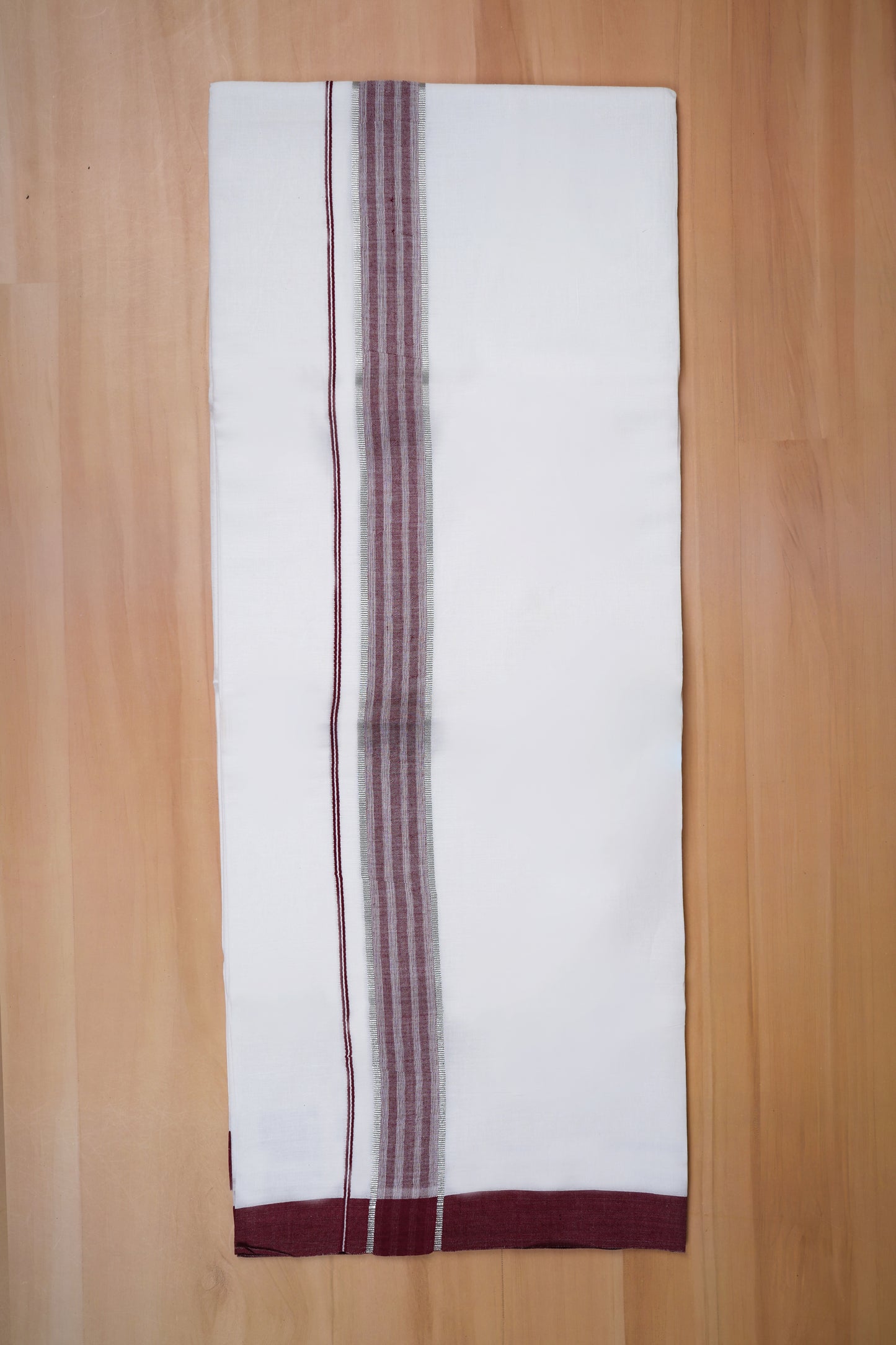 FCD-593 W/D DHOTHIE 3.80 MTR-DARK MAROON