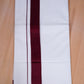 FCD-596 W/D DHOTI 3.80 MTR - Maroon