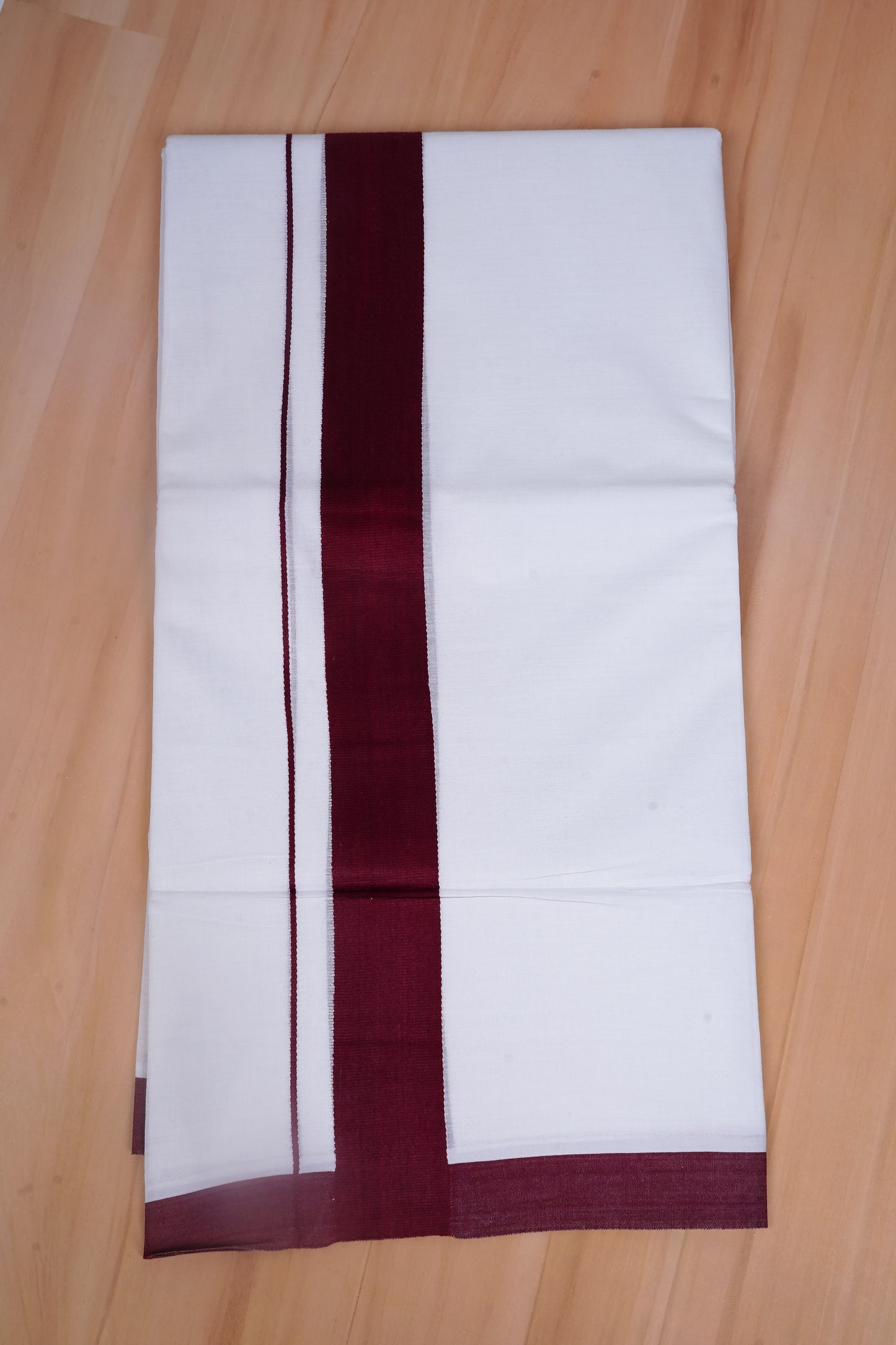 FCD-596 W/D DHOTI 3.80 MTR - Maroon