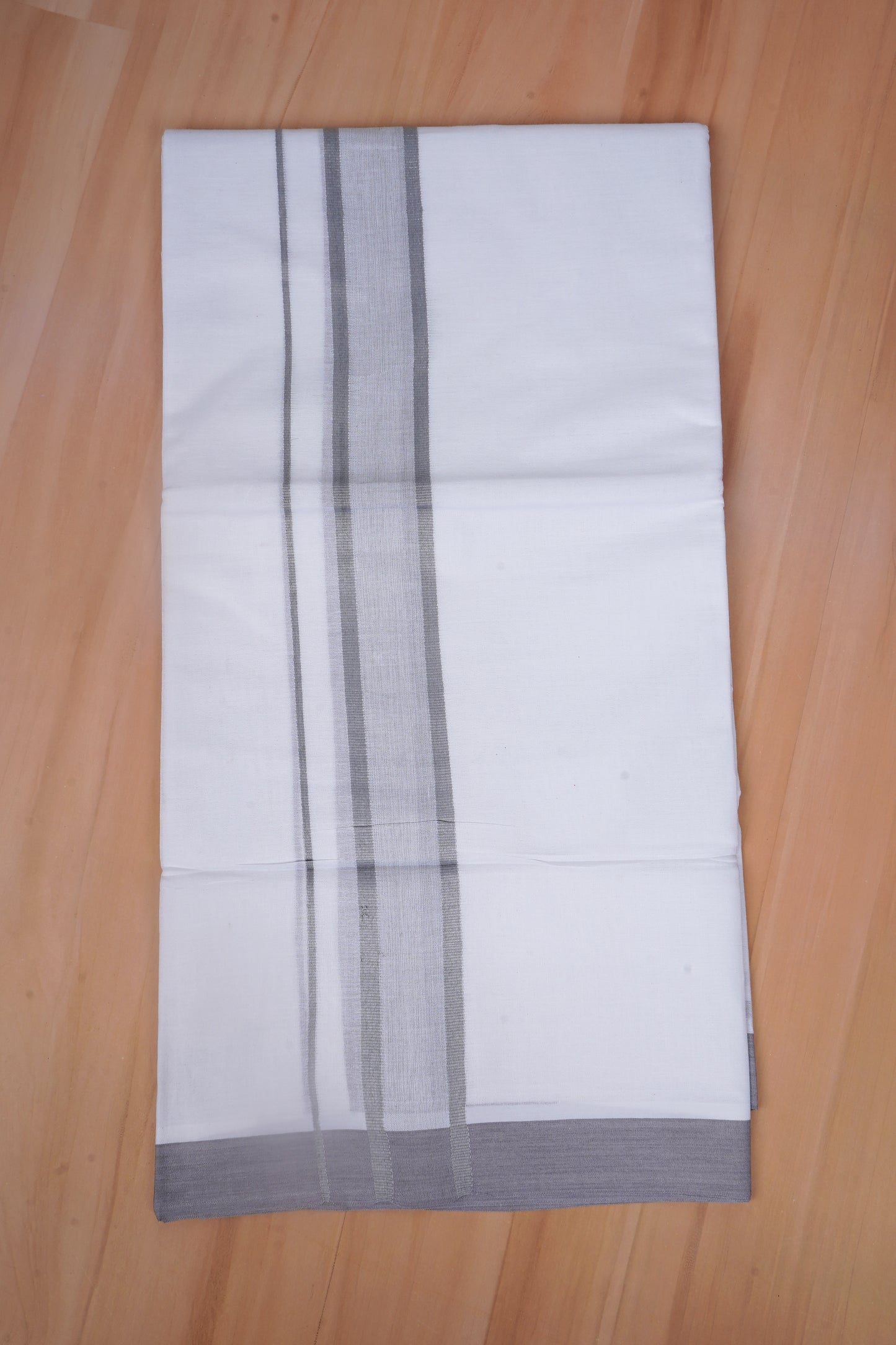 FCD-568 W/D DHOTI 3.80 MTR - Silver