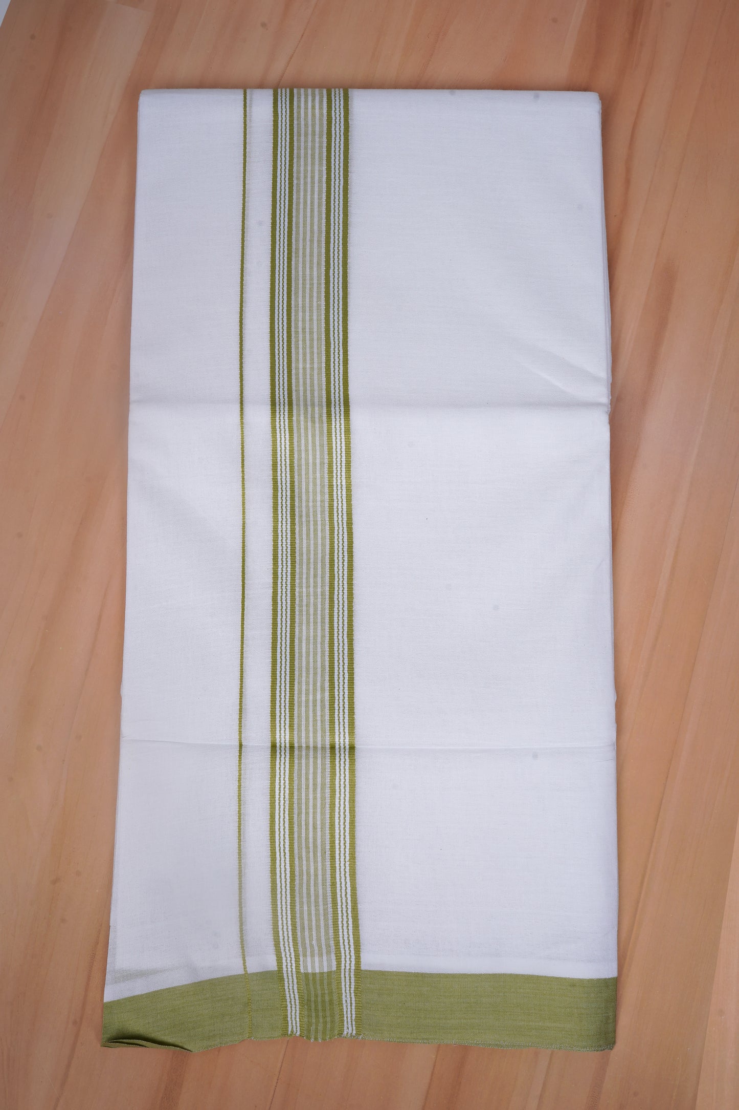 FCD-576 W/D DHOTI 3.80 MTR - Olive Green