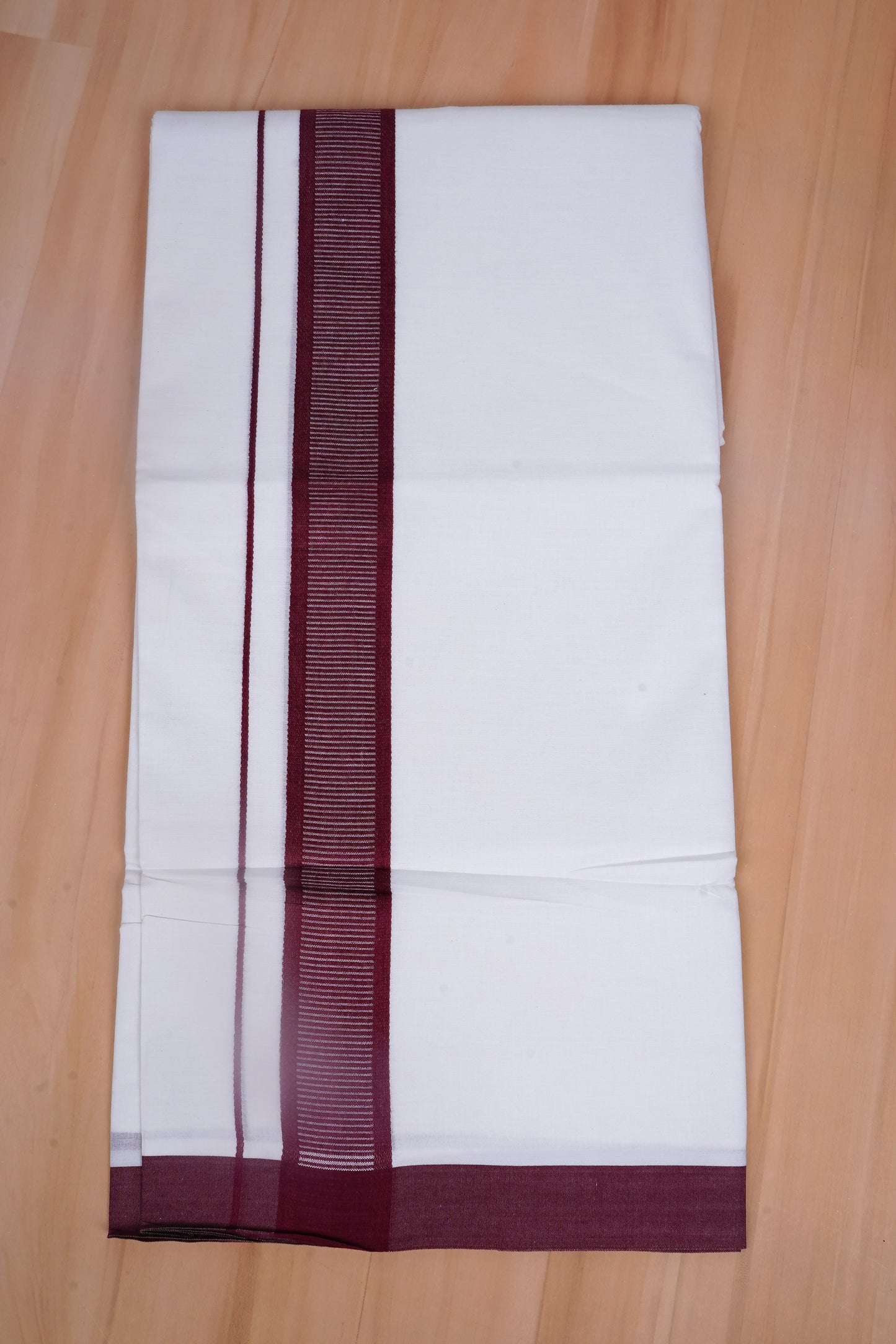 FCD-601 W/D DHOTI 3.80 MTR - Maroon