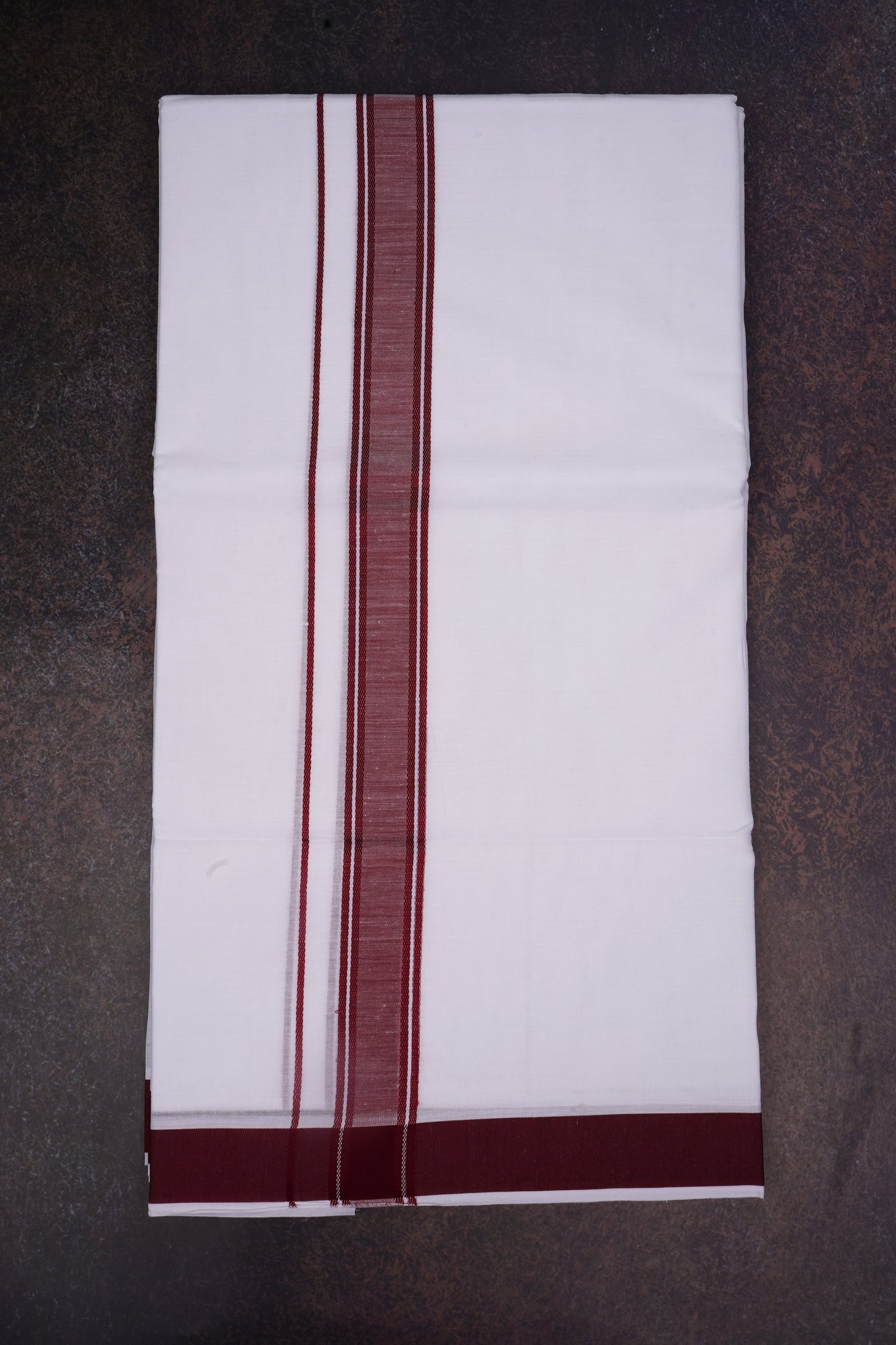 FD-116 W/D DHOTI 3.80 MTR-maroon