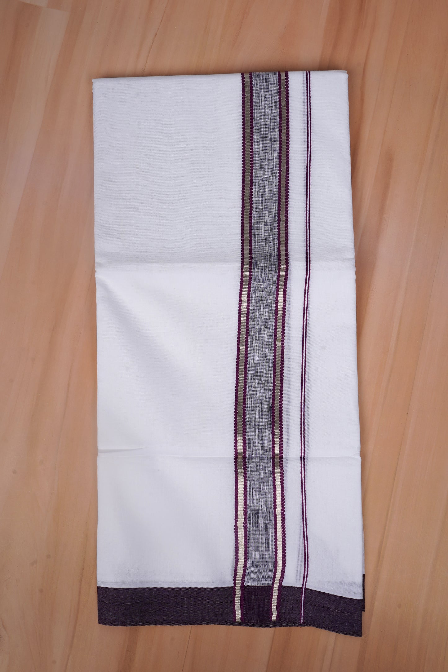 FCD-517 W/D DHOTI 3.80 MTR - Brown