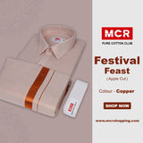 Festival Feast Single Set - 60003 - Copper (Perfume & Dhoti Belt Free)