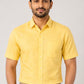 Goodlin Color Men Shirt - yellow