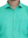 PURE LINEN FULL SLEEVE SHIRT - 6037 MEN SHIRT