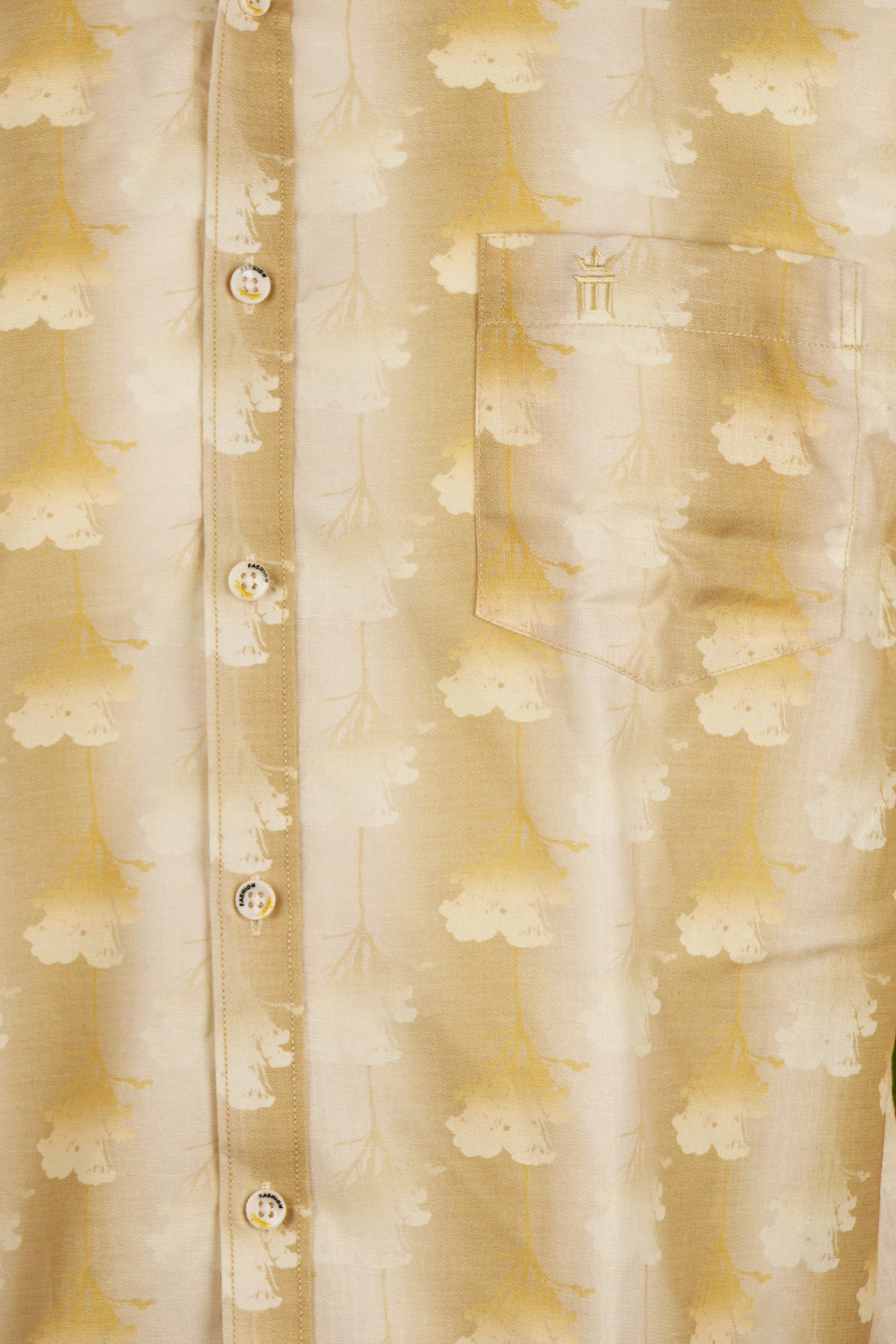 ORDER NEWSMAKER SLIMFIT FULL SLEEVE DARK YELLOW MEN SHIRT