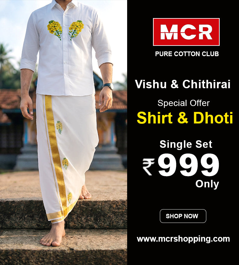 Chithirai Kani White Single Set F/s