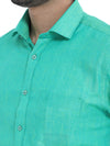 PURE LINEN FULL SLEEVE SHIRT - 6037 MEN SHIRT