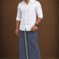 Sulthan Colours Dhoti - Gray