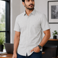 Bamboo Breeze Formal Color Shirt For Men - 94002