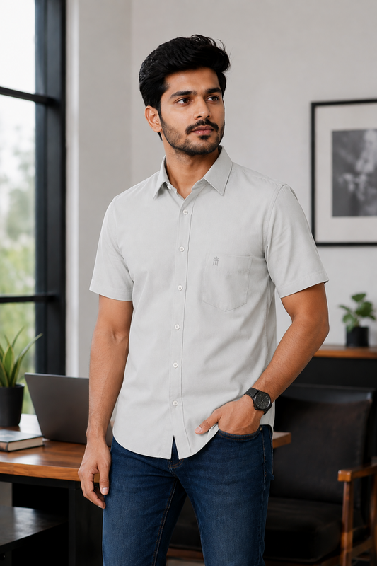 Bamboo Breeze Formal Color Shirt For Men - 94002