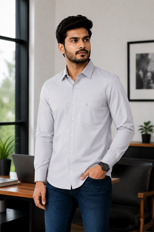 Bamboo Breeze Formal Color Shirt For Men - 94003