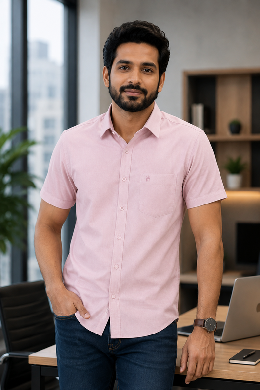 Bamboo Breeze Formal Color Shirt For Men - 94006